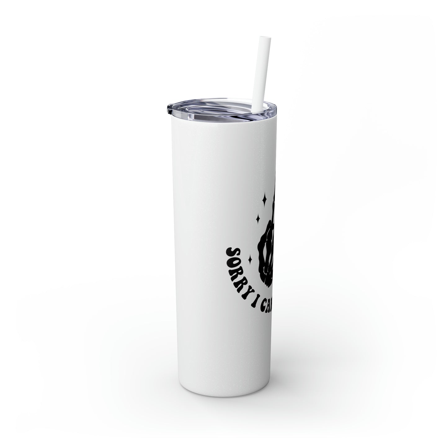 Skinny Tumbler with Straw, 20oz