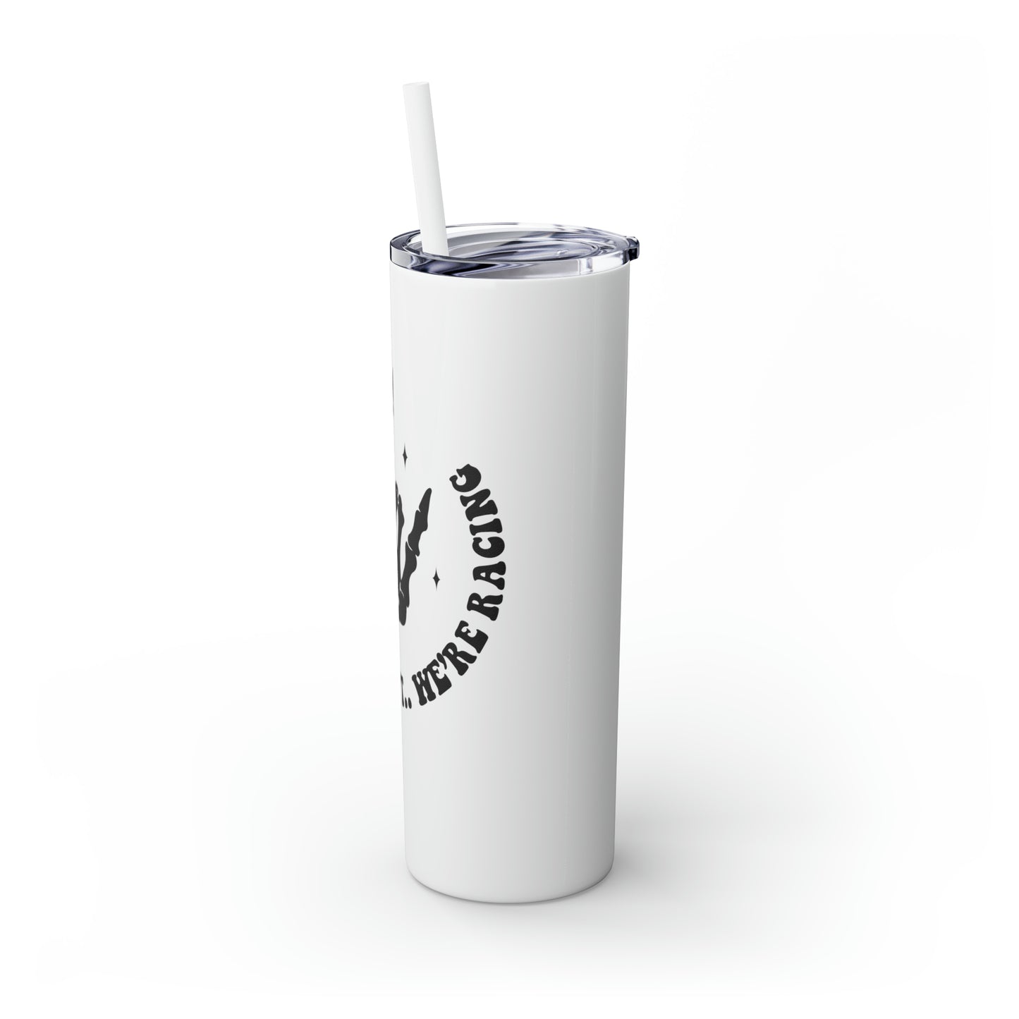 Skinny Tumbler with Straw, 20oz