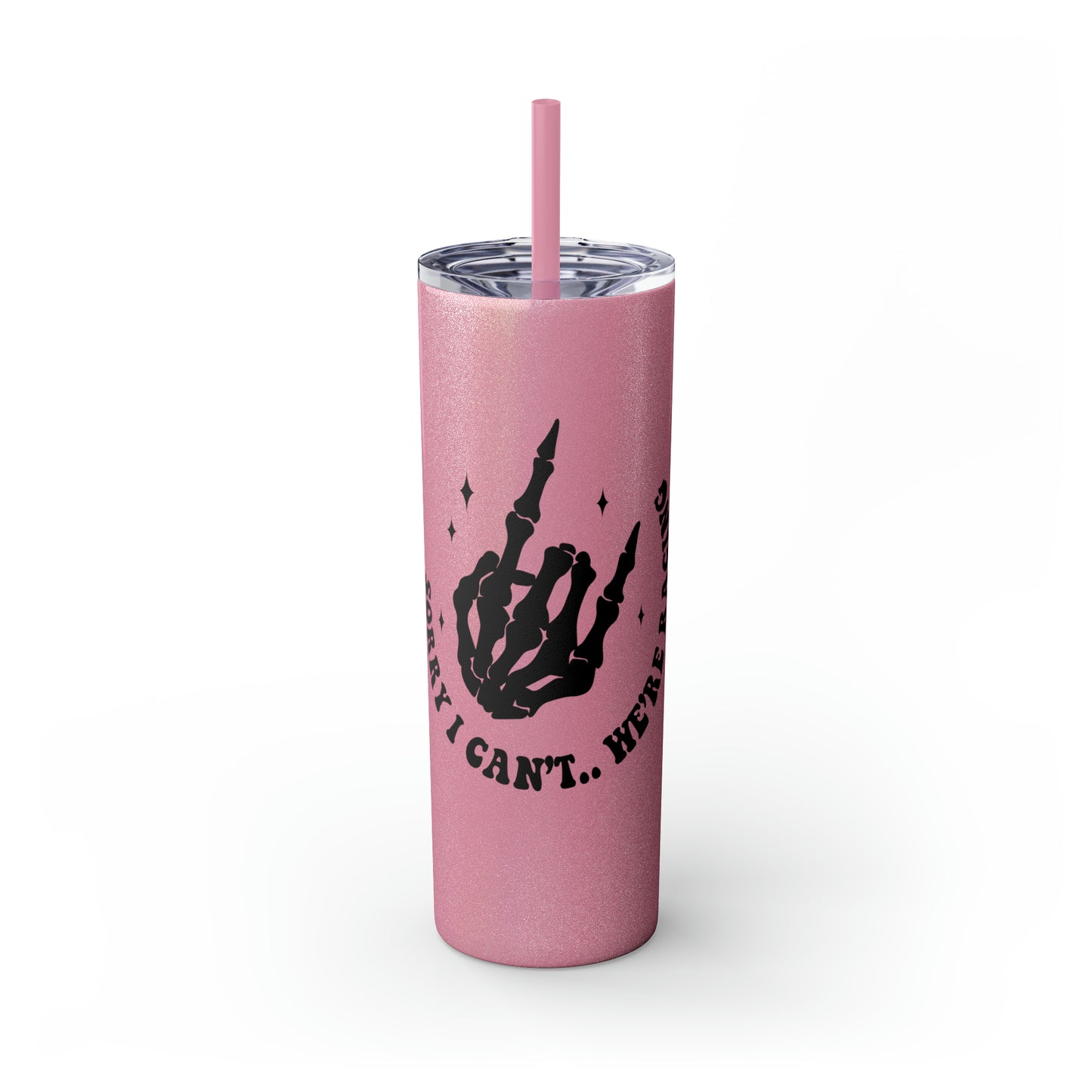 Skinny Tumbler with Straw, 20oz