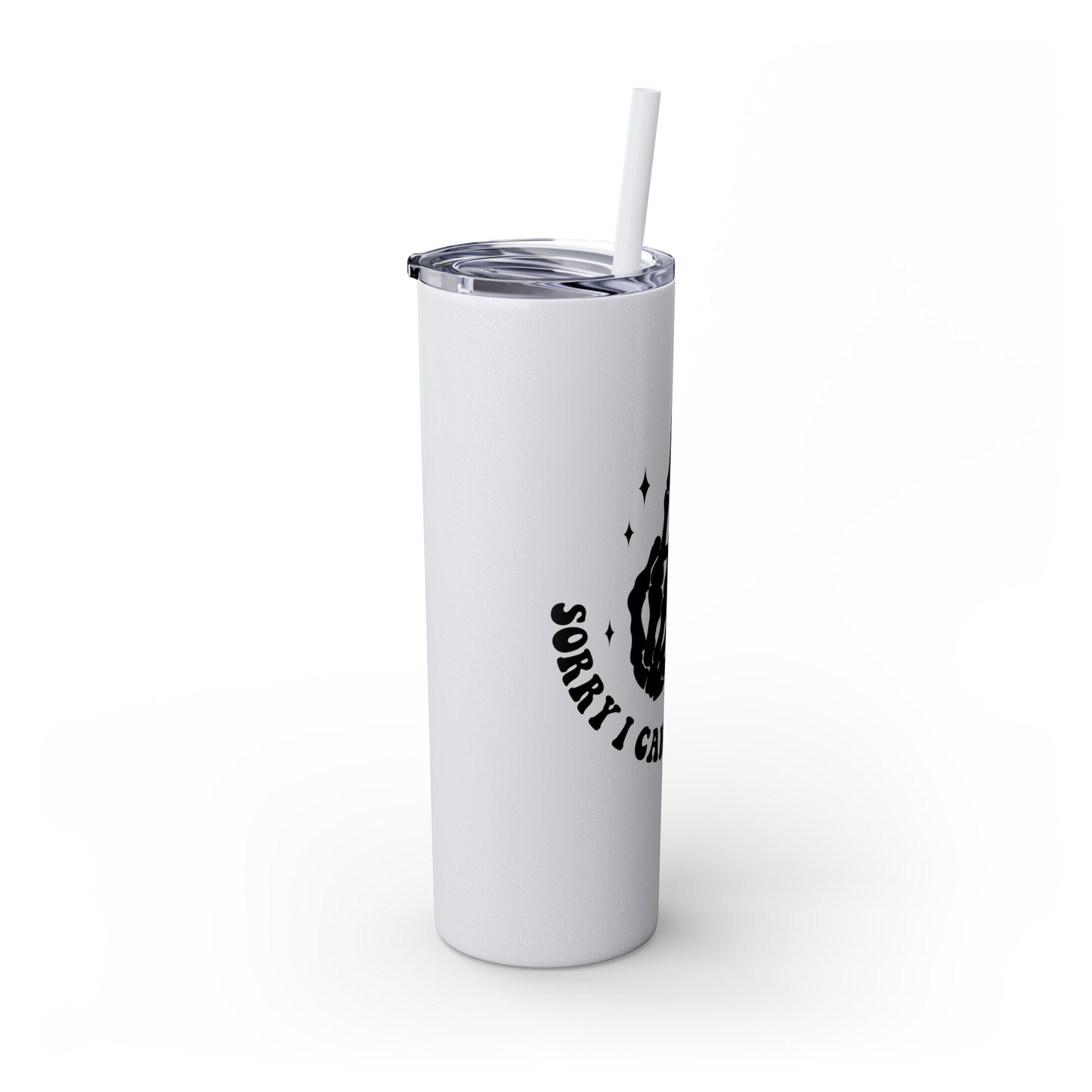 Skinny Tumbler with Straw, 20oz